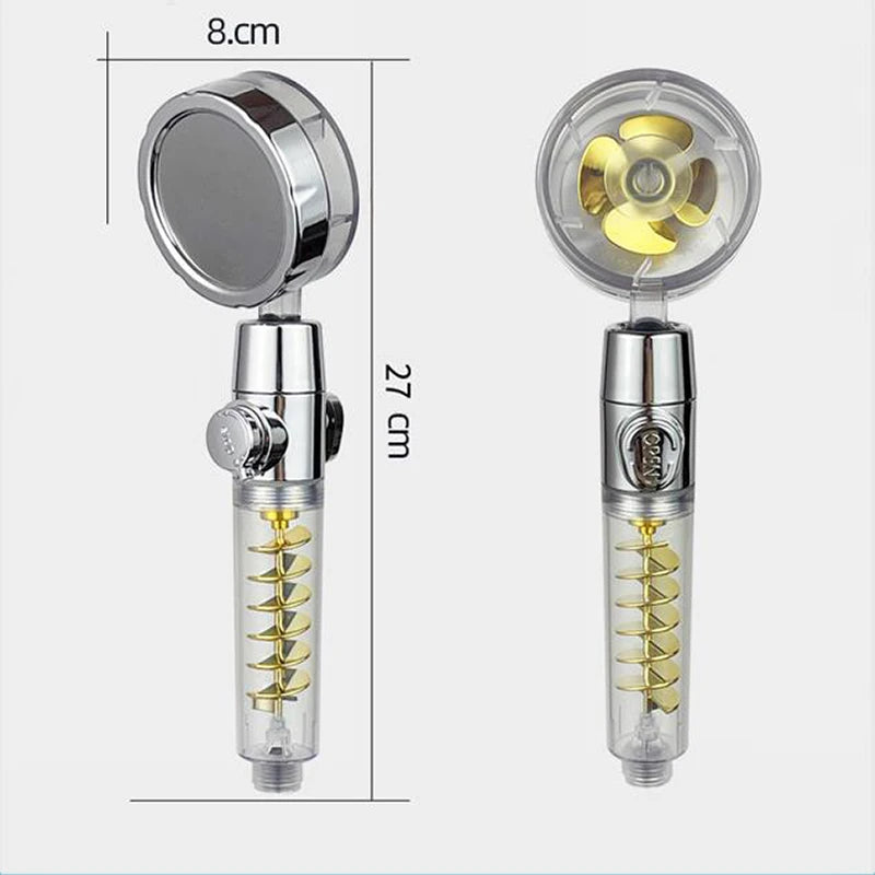 Regadera Spa Turbo Espiral